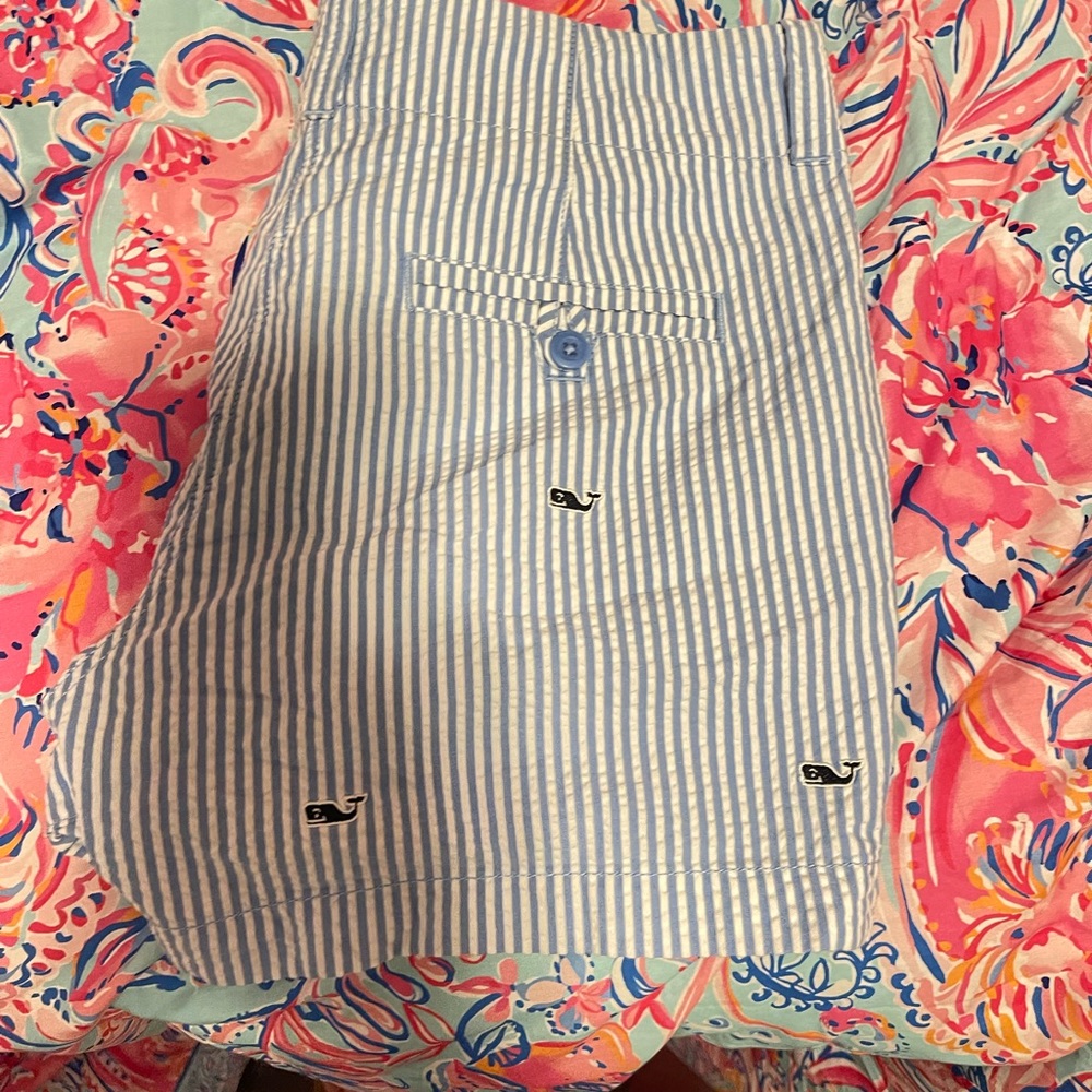vineyard vines seersucker shorts